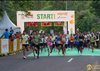 BNI-UI Half Marathon 2024 Diikuti 10.000 Pelari