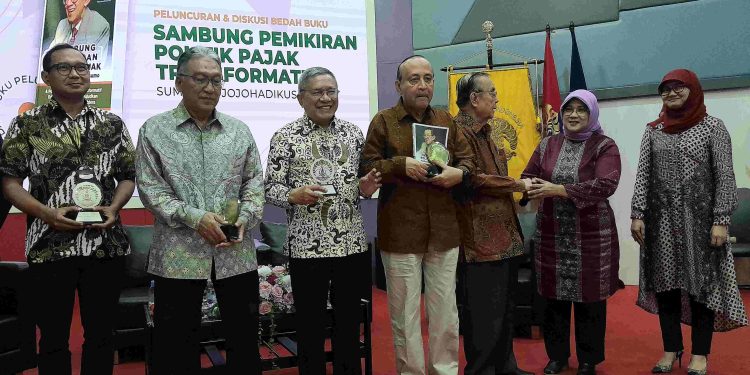 Buku “Sambung Pemikiran Politik Pajak Sumitro Djojohadikusumo” Diluncurkan, Siap Menjadi Landasan Kebijakan Pajak Transformatif