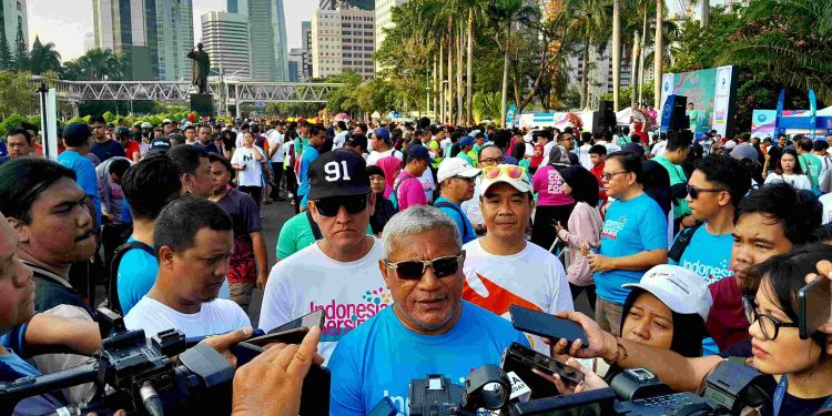 BNN Gelar Kampanye Indonesia Bersinar (Bersih Dari Narkoba) di Area CFD