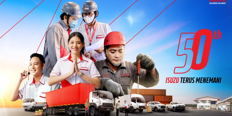 Merayakan 50 Tahun Eksistensi Isuzu Di Indonesia #IsuzuTerusMenemani Roda Perekonomian dari Generasi Ke Generasi