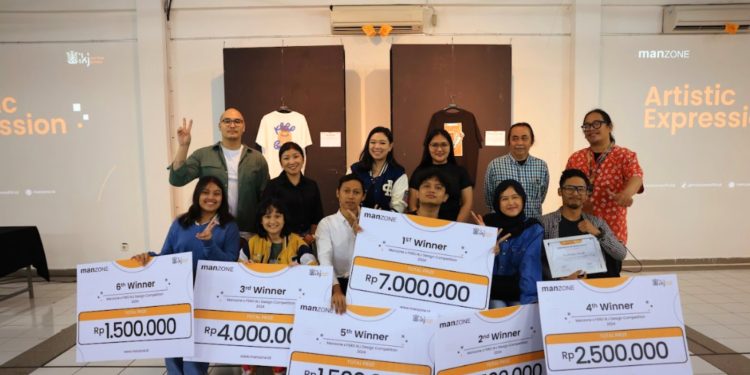 Manzone Gandeng IKJ Gelar Kompetisi Desain T-Shirt  ‘Artistic Expression’