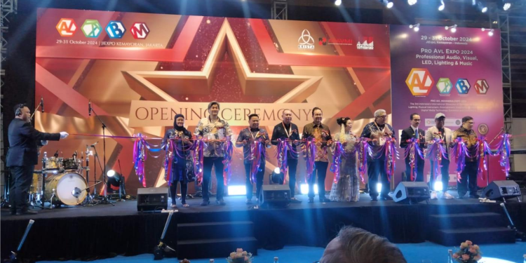 PRO AVL 2024, Pameran Industri Audio, Visual, Lighting dan Musik, Resmi Dibuka di JIEXPO Kemayoran
