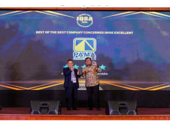 Pamapersada Nusantara Raih “The Best Of The Best Company Concerned QHSE Excellent” dan Lima Penghargaan Lain di IQSA 2024
