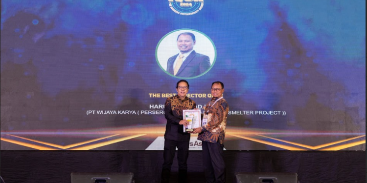 Terapkan QHSE sebagai Prioritas Utama, WIKA Raih Tiga Penghargaan IQSA 2024 untuk Proyek WIKA Manyar Smelter