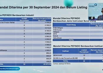 Pefindo Terima Mandat Penerbitan Surat Utang Rp 41,6 Triliun