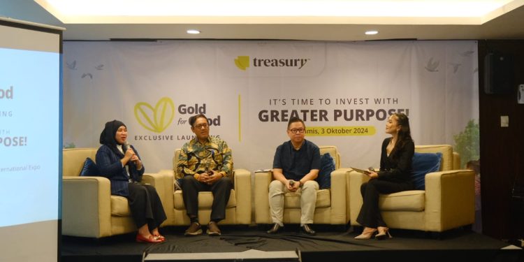 Treasury Ajak Para Investor Berbuat Kebaikan Sambil Berinvestasi Emas Fisik secara Digital