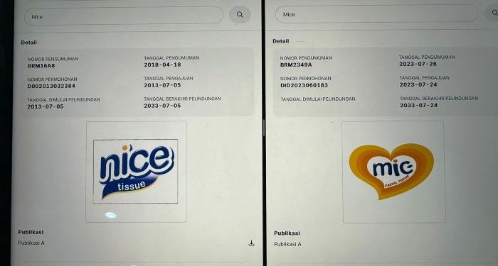 PT Azkia Diva Nusantara Ajukan Kasasi atas Putusan Pembatalan Merek Tissue MICE