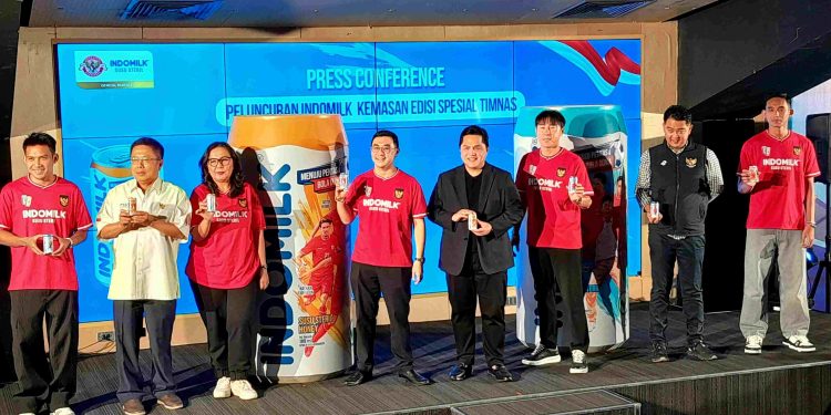 Indofood Melalui Indomilk Steril Luncurkan Kemasan Edisi Spesial Timnas