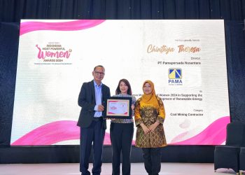 Direktur PAMA Dianugerahi Penghargaan  Indonesia Most Powerful Women 2024