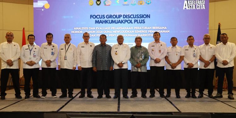 BNN RI Gelar Rakor Evaluasi Penanganan Penyalahgunaan Narkotika