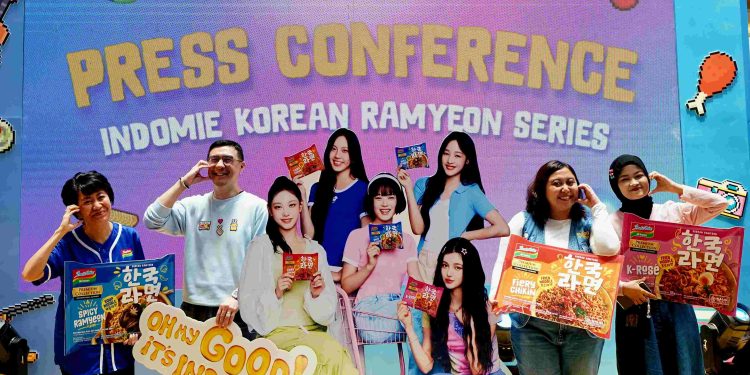 Indofood CBP Gandeng NewJeans Jadi Global Brand Ambassador Indomie Korean Ramyeon Series