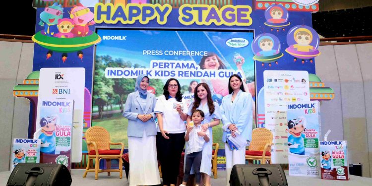Pertama di Indonesia, Indomilk Kids Susu UHT Rendah Gula Pilihan Lebih Sehat Untuk Anak