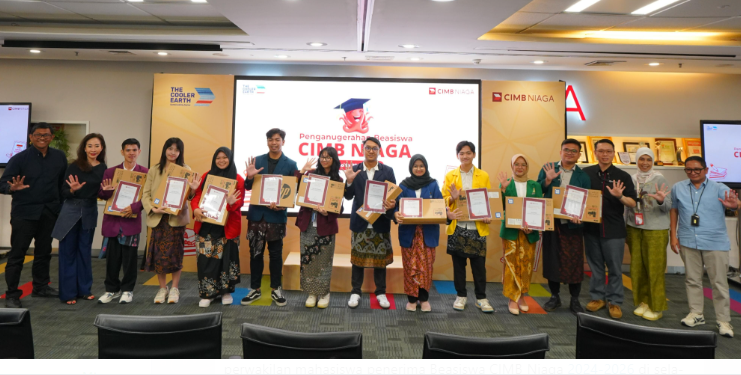 CIMB Niaga Umumkan 50 Mahasiswa Penerima Beasiswa 2024-2026