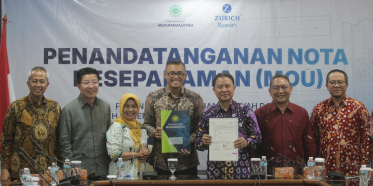 Zurich Syariah dan PP Muhammadiyah Tandatangani MoU Pemberdayaan Sosial-Ekonomi Masyarakat Berbasis Syariah