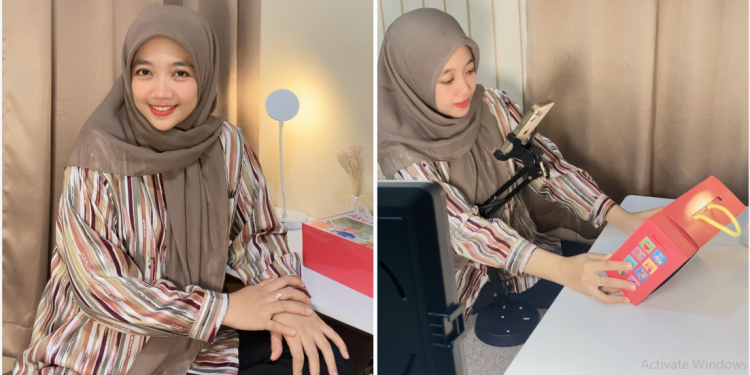 Shopee Live Bantu Cici Melda Raih Komisi Ratusan Juta Berkat Mengulas Mainan Anaknya 