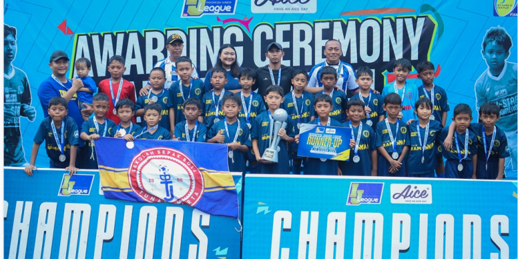 Aice Dukung Grand Final Indonesia Junior League 2024