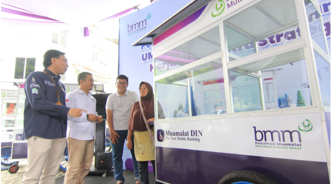 Bank Muamalat dan BMM Resmikan Gerobak UMKM dan Kafalah Da’i