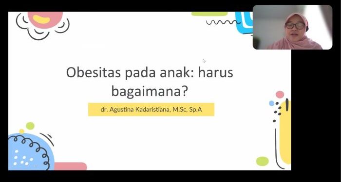 Melawan Obesitas pada Anak, Wujudkan Generasi Sehat