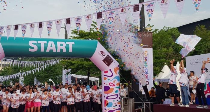 VIVERE Group Gelar Fun Walk Excellent Steps Sambut Usia ke-40 Tahun