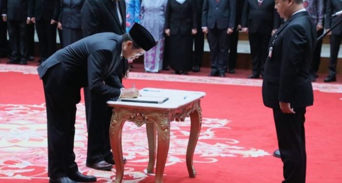 Marullah Matali Kembali Dilantik Menjadi Sekda DKI Jakarta