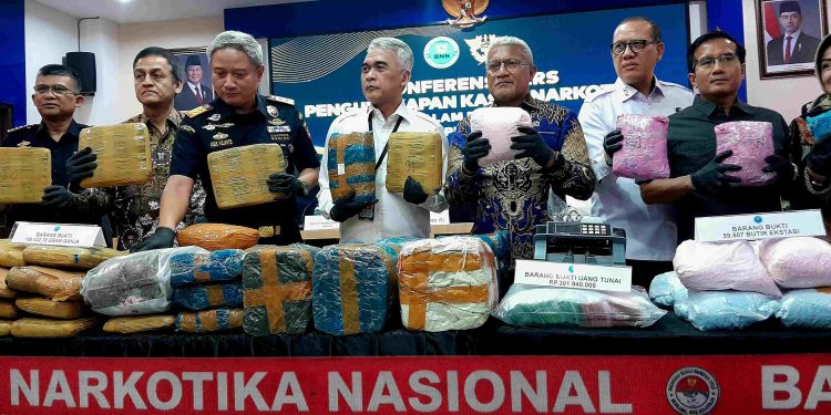 BNN RI Takan Pernah Kendor Hingga Ungkap 15 Kasus Peredaran Gelap Narkotika