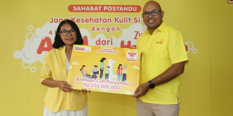 Zwitsal Bersama Alfamart Jaga Kesehatan Kulit 3.000 Bayi Indonesia Melalui ‘4 Langkah AKSI’