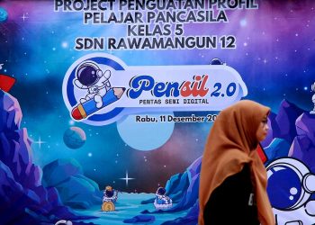 Asah Ide Kreatif Siswa, SD 12 Rawamangun Gelar Pentas Seni Digital