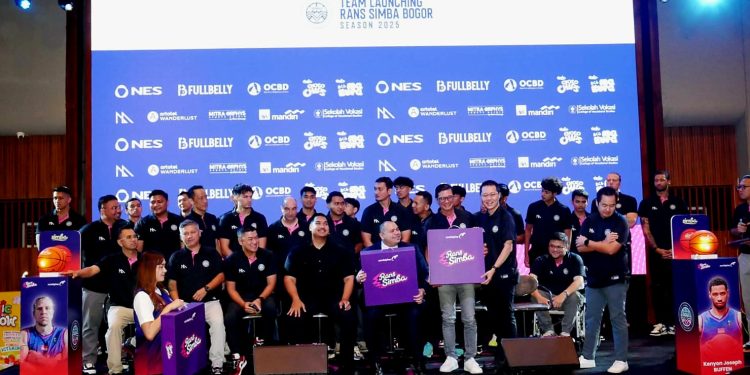 SIMBA Dukung Kembali Tim Basket RANS Simba Bogor untuk Musim IBL 2025