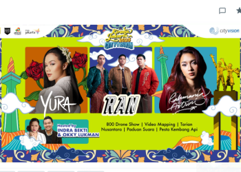 Kirana Jakarta by City Vision Kembali Terangi Langit Jakarta di Perayaan Tahun Baru 2025