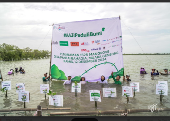 AAJI Tanam 1.525 Bibit Mangrove, Langkah Nyata Industri Asuransi Jiwa untuk Masa Depan Berkelanjutan