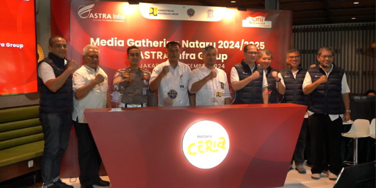 ASTRA Infra Hadirkan Keceriaan Perjalanan Liburan Nataru 2024/2025