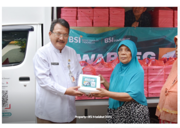 BSI Maslahat Salurkan 500 Paket Warteg Mobile di Panti Sosial Tresna Werdha Budi Mulya I