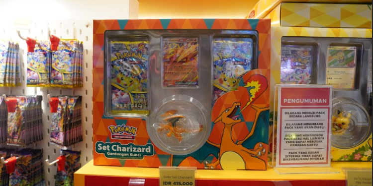 Pokémon Festival 2024 Pamerkan Kartu Pikachu ex Terastal Rasi