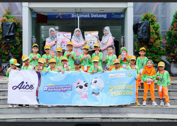 Aice Kembali Dukung Pembibitan Generasi Emas Bulu Tangkis di Festival SenengMinton 2024   