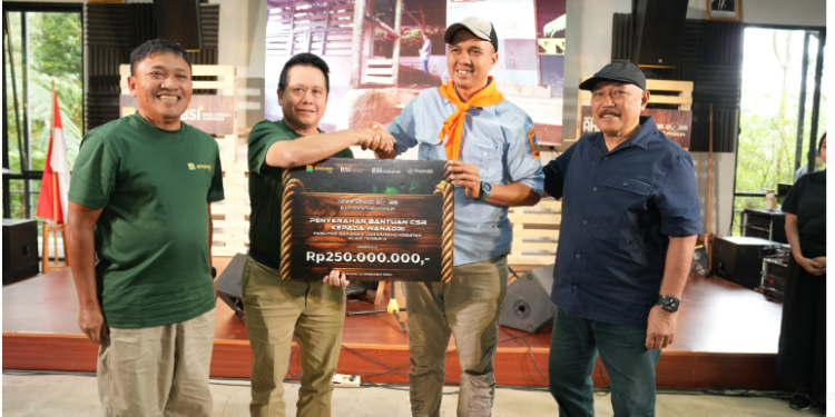 BSI Ajak Masyarakat Terapkan Wisata Berkelanjutan di Cikole Lembang