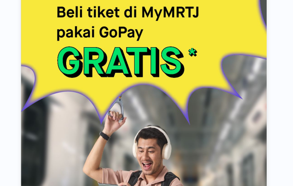MRT Jakarta Hadirkan Pembayaran Tiket Menggunakan GoPay di MRT Jakarta