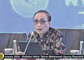 Awal Menjabat Ketua MA Sampaikan Refleksi Kinerja Mahkamah Agung RI Tahun 2024