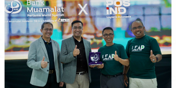 Bank Muamalat Gandeng Pos Indonesia untuk Layanan Setor dan Tarik Tunai