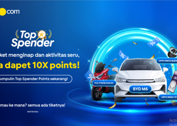 Cek Peringkatmu di tiket.com Top Spender, Liburan Seru dan Hadiah Spektakuler Menantimu!