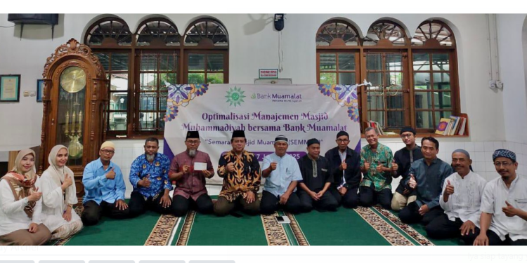 Bank Muamalat Optimalkan Manajemen Keuangan 200 Masjid Muhammadiyah