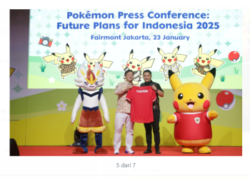 The Pokémon Company Umumkan Proyek dan Kemitraan Berskala Besar di Indonesia 2025