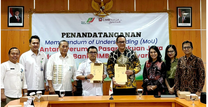 CIMB Niaga Syariah dan Perumda Pasar Pakuan Jaya Kerja Sama Kembangkan Ekosistem Digital Pasar di Kota Bogor