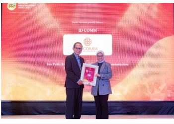 Inovasi Platform Digital Antar ID COMM Raih Indonesia Public Relations Awards 2025