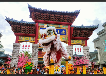 Old Shanghai Sedayu City Rayakan Tahun Ular Kayu Penuh Transformasi dan Kebijaksanaan