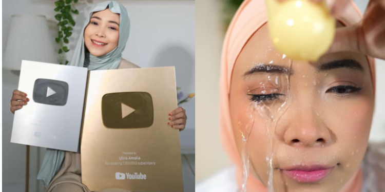 Tips Make Up Awet & Anti Luntur ala Ijfina Amalia Konten Kreator YouTube Shopping Affiliates & Shopee