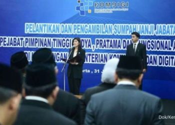 Menkomdigi Rotasi 80% Pimpinan Tinggi Pratama
