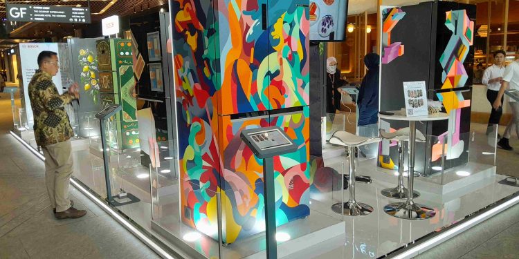 Bosch Home Appliances Lelang 10 Produk Kulkas Artistik untuk Dukung Anak Pejuang Kanker