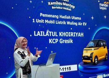 Bank Mandiri Taspen Gelar Undian Kemilau Mantap Bertabur Hadiah Tahap II