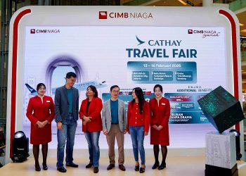 CIMB Niaga Hadirkan Promo Wisata ke Beragam Destinasi Dunia di Cathay Travel Fair 2025