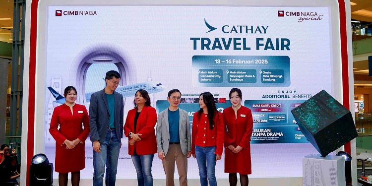 CIMB Niaga Hadirkan Promo Wisata ke Beragam Destinasi Dunia di Cathay Travel Fair 2025
